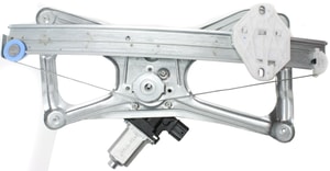 Front Window Regulator for Honda Civic 2006-2011, Left Driver Side, Power, with Motor, Sedan, Replacement