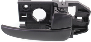 Black Rear Interior Door Handle for Hyundai Elantra 2001-2006 Right Passenger, Replacement