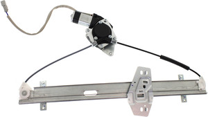Rear Window Regulator for Honda Pilot 2003-2008, Right Passenger, Power, with Motor, Replacement