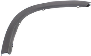 Black Plastic Rear Wheel Opening Molding for Honda CR-V 1997-2001, Left Driver Side, Replacement
