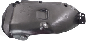 Rear Fender Liner for Hyundai Accent Sedan, Right Passenger Side, Fits 2012-2017, Replacement