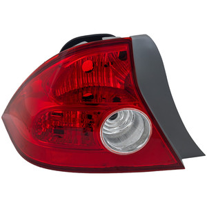 Tail Light for Honda Civic 2004-2005, Left Driver Side, Lens and Housing, Coupe, Replacement