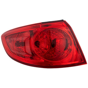 Tail Light Assembly for Hyundai Santa Fe 2007-2009, Left Driver, Outer, Replacement