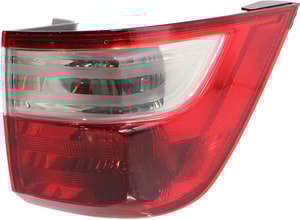 Right Passenger Outer Tail Light Assembly for Honda Odyssey 2011-2013, Replacement
