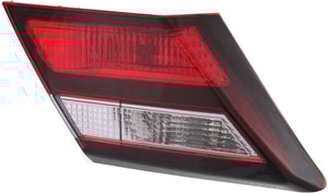 Tail Light Assembly for Honda Civic 2013-2015 Sedan Models, Left Driver, Inner, Excluding Hybrid Model, Replacement