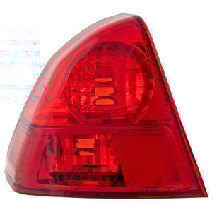 Tail Light for Honda Civic 2003-2005 Left Driver, Outer, Lens and Housing, Sedan, Japan Built Vehicle, Replacement