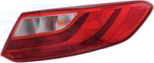 Tail Light Assembly for Honda Accord Coupe 2013-2015, Right Passenger, Replacement