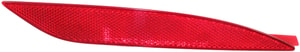 Rear Bumper Reflector Light for Hyundai Sonata 2011-2014, Right Passenger Side, Excluding Hybrid Models, Replacement