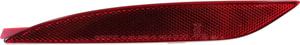 Rear Bumper Reflector Light for Hyundai Sonata 2011-2013, Left Driver, Excludes Hybrid Model, Replacement