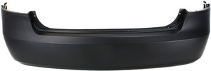 Rear Bumper Cover for Hyundai Sonata 2006-2008, Primed (Ready to Paint), 2.4L Engine, Replacement