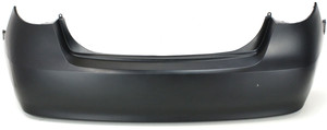 Rear Bumper Cover for 2007-2010 Hyundai Elantra, Primed (Ready to Paint), Sedan, Replacement