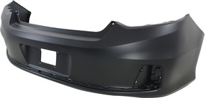 Rear Bumper Cover for Honda Accord 2013-2015, Coupe, Primed (Ready to Paint), Replacement