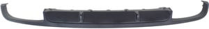 Rear Lower Valance for Hyundai Sonata 2015-2017, Lower Bumper Cover, Textured, for 2.0L Engine, with Dual Exhaust Holes (Excluding Hybrid Model), Replacement