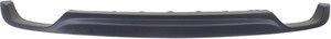 Rear Lower Valance for Hyundai Sonata 2015-2017, Lower Bumper Cover, Textured, Engine 2.4L, with Dual Exhaust, Excludes Hybrid Model, Replacement