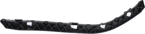 Rear Bumper Bracket for Hyundai Accent 2012-2017, Left Driver Side Mounting Bracket, Plastic, Sedan, Replacement