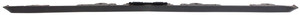 Rear Bumper Molding for Hyundai Santa Fe 2007-2009, Center Position, Partially Primed (Ready to Paint), Replacement