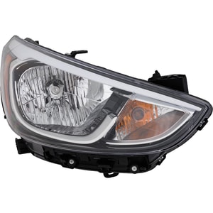 2015 - 2017 Hyundai Accent Headlight Assembly - Right Passenger