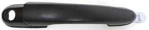 Front Exterior Door Handle for Hyundai Tucson 2005-2009, Right Passenger, Primed (Ready to Paint) Black, with Keyhole, Replacement