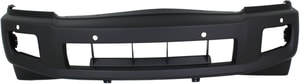 Front Bumper Cover for Infiniti QX56 2004-2010, Primed (Ready to Paint), Equipped with Distance Sensors, Replacement