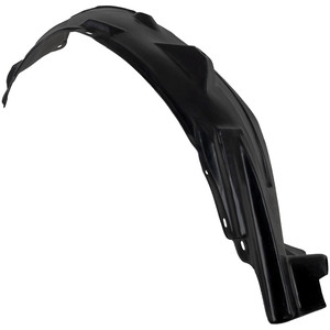 Front Fender Liner Left Driver for Infiniti G37 2008-2013, Rear Section, Convertible with Premium Package, Coupe, Automatic Transmission, Replacement