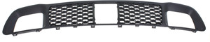 Front Bumper Grille for Jeep Grand Cherokee 2014-2016, Lower, Textured Gray, with Adaptive Cruise Control, for Laredo, Limited, Overland Models, Replacement