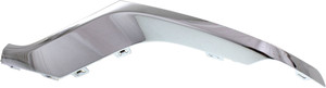 Front Bumper Molding Outer Applique, Chrome for 2014-2016 Jeep Grand Cherokee Right Passenger, Suitable for Laredo, Limited, and Overland Models, Replacement