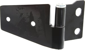 Hood Hinge Support for Jeep Wrangler (JK) 2007-2018, Right Passenger = Left Driver, Replacement