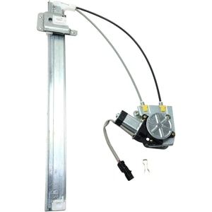 Rear Window Regulator for 2002-2006 Jeep Liberty, Right Passenger, Power Operated, with Motor, Ball Stud Style, with Spring Clip, Up to 11-10-2005, Replacement