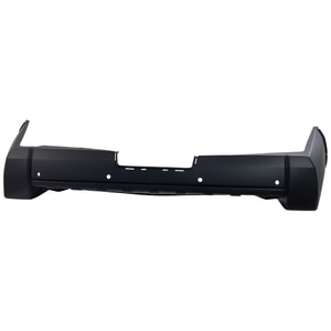 Rear Bumper Cover for Jeep Commander 2006-2010, Primed (Ready to Paint) with Trailer Hitch Holes, Replacement
