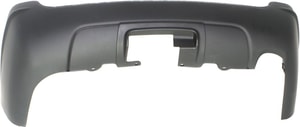 Rear Bumper Cover for Grand Cherokee 1999-2004, Primed (Ready to Paint), with Hitch Bezel and Tow Package, for Limited/Overland/Special Edition Model, Replacement