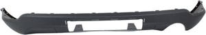 Lower Rear Bumper Cover for 2011-2022 Jeep Grand Cherokee, Textured, Excluding SRT/Summit/Trailhawk Model, with Towing Package, Single Exhaust Hole, Replacement (CAPA Certified)
