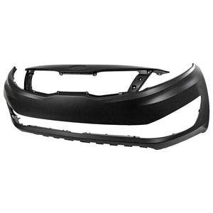 Front Bumper Cover for OPTIMA 2012-2013 EX/LX Models, Primed (Ready to Paint), Excludes Hybrid Models, for USA Built Vehicles, Replacement