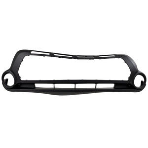 Front Bumper Cover for Kia SOUL 2014-2016, Lower, Textured Black with Two Tone Paint, 1-Piece Type Bumper, Replacement