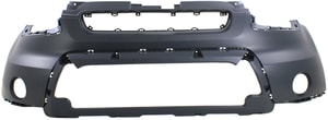 Front Bumper Cover for Kia Soul 2010-2011, Type B, Primed (Ready to Paint), Replacement