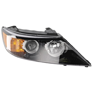 Headlight Assembly for Kia Sorento 2011-2013, Right Passenger Side, Halogen, Replacement