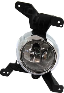 Front Fog Light Assembly for Kia Sorento 2011-2013, Right Passenger Side, Clear Lens, without Sport Package, Replacement