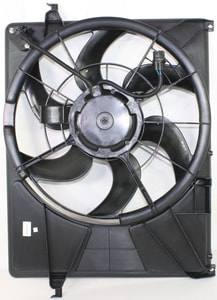 Radiator Fan Assembly for Kia Optima 2006-2010, 2.4L Engine, Includes Resistor, Replacement