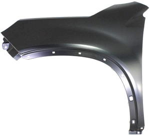 Front Fender for Kia SORENTO 2011, Left Driver, Primed (Ready to Paint), without Side Garnish Hole, without Signal Light Hole, Replacement