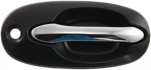 Front Exterior Door Handle for Kia Sedona 2002-2005, Right Passenger, Chrome Lever, EX Model, Replacement
