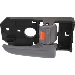 Front Interior Door Handle for Kia Spectra / Spectra5 2004-2009, Right Passenger, Gray, Plastic (=Rear), Replacement
