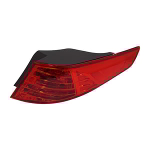 Tail Light for 2011-2013 Kia Optima, Right Passenger Side, Outer Assembly, Halogen, Excluding Hybrid Models, Built for Korea Vehicles, Replacement