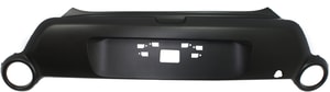 Upper Rear Bumper Cover for Kia SOUL 2014-2016, Primed (Ready to Paint), Without Two-Tone Paint, 2-Piece Type Bumper, Replacement