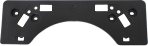 Black Front License Plate Bracket for Lexus ES300 (2002-2003), ES330 (2004-2006), Replacement