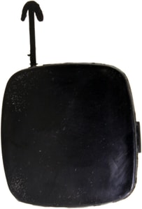 Front Bumper Tow Hook Cover for Lexus ES300 (2002-2003)/ES330 (2004-2006), Right Passenger, Black, Replacement