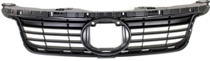 Grille for Lexus CT200H, 2011-2013, Painted Dark Gray Shell and Insert, without F Sport Package, Replacement