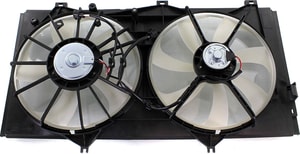 Radiator Fan Assembly for Toyota Camry 2007-2011, Avalon 2005-2018, Venza 2009-2016, V6, with Tow Package, without Control Module, Replacement