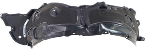 Front Fender Liner for Lexus IS250/IS350 (2011-2013), Left Driver, Plastic, Vacuum Form, Excludes C Model, with Extension Sheet, Replacement