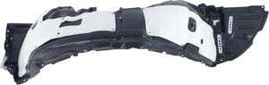 Front Fender Liner for Lexus LS460/LS600H 2013-2017 Right Passenger, Plastic Vacuum Form with Extension Sheet, Excludes F Sport Package, Replacement