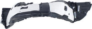 Front Fender Liner for Lexus LS460/LS600H 2013-2017 Right Passenger, Plastic Vacuum Form with Extension Sheet, Excludes F Sport Package, Replacement