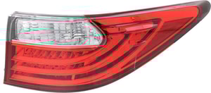 Tail Light for Lexus ES300H/ES350 2013-2015, Right Passenger Outer, Lens and Housing, Replacement